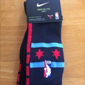 Nike Chicago Bulls City Edition Elite Socks Youth